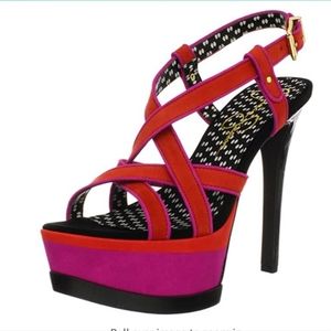 Pink and Orange Heel